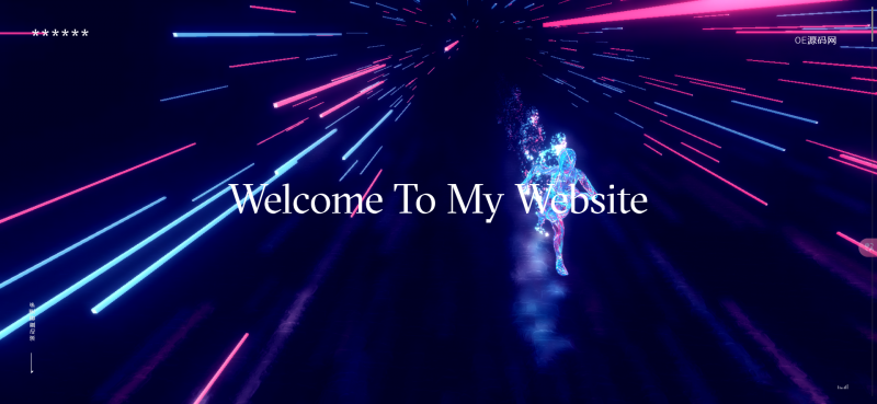 粒子动态科技个人主页源码-OE源码网